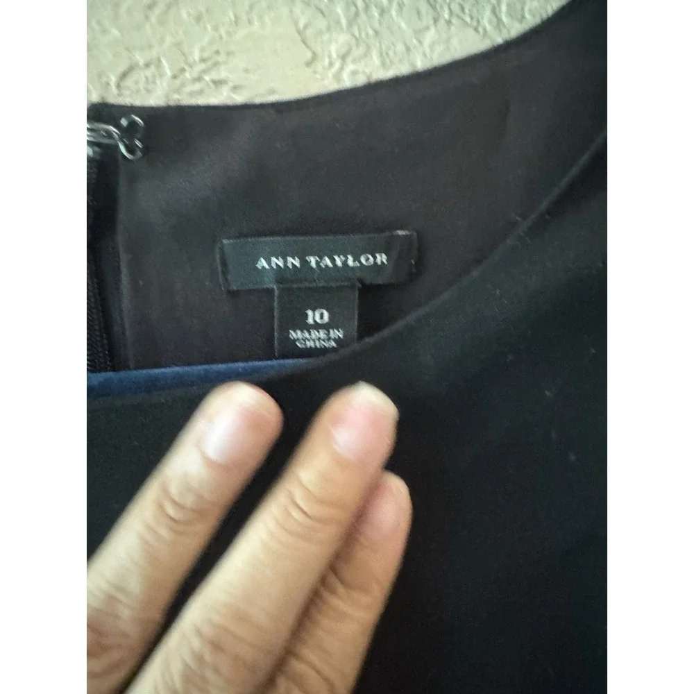ANN TAYLOR women black‎ dress size 10